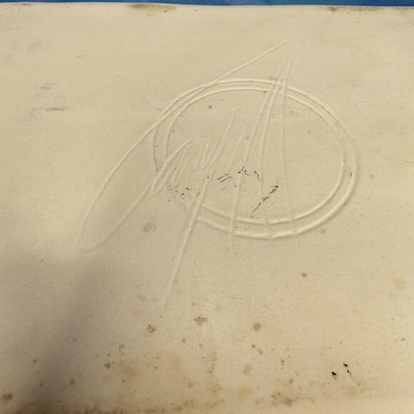 Bill Campbell Crystaline Glaze Serving Tray Signed Studio Pottery Rectangular - Picture 8 of 13